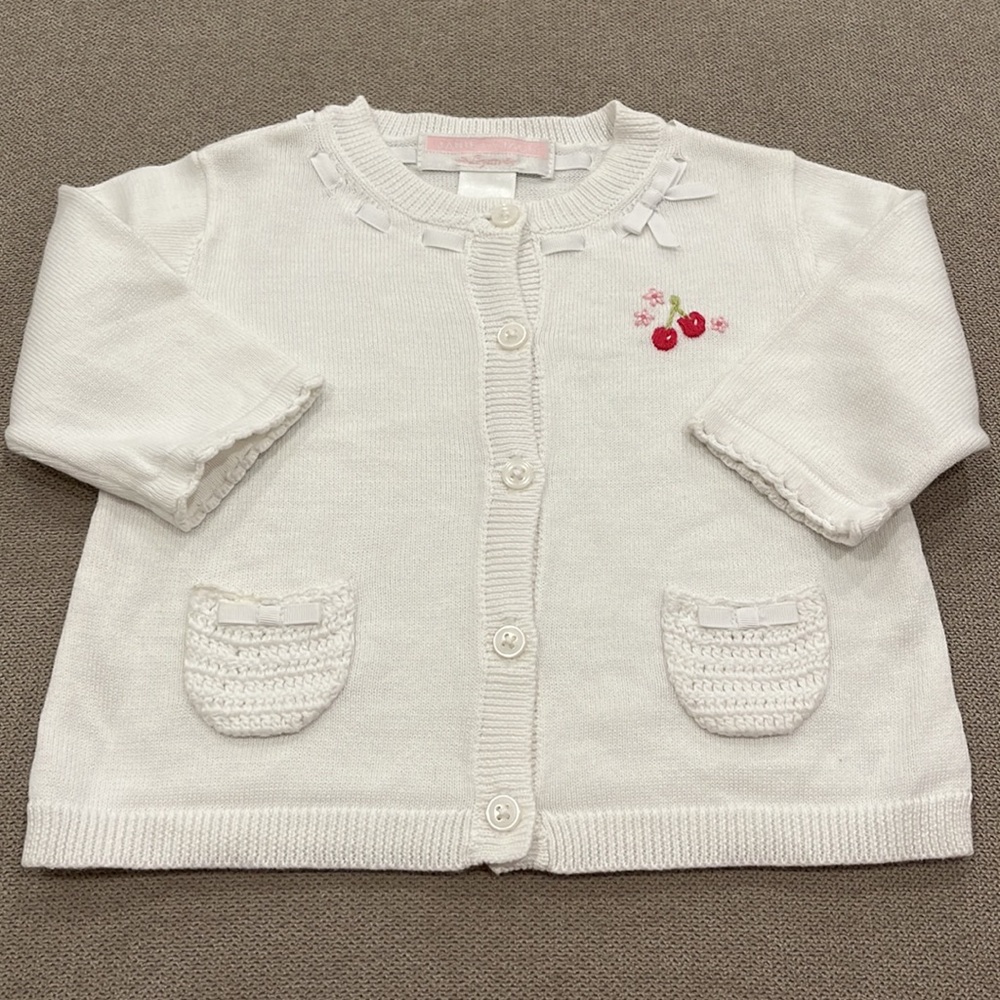 JANIE& JACK BABY GIRL SWEATER 0-3M